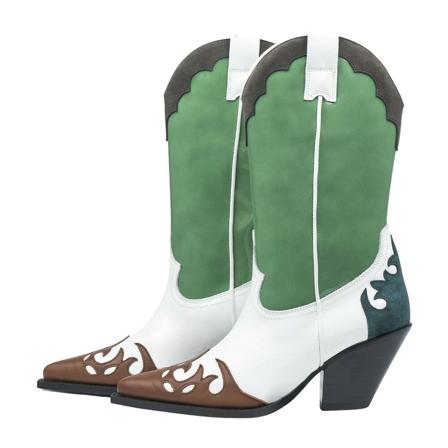 Toral Laarzen , Groen , Dames , Maat: 36 EU Cowboylaarzen