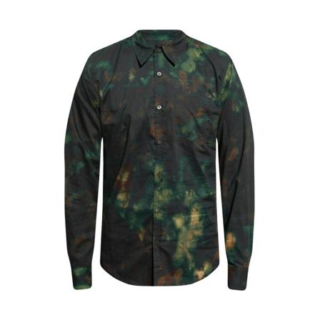 Dries Van Noten, Cotton shirt Zwart, Heren, Maat:M,Katoen
