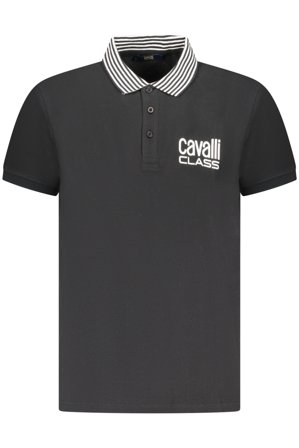Cavalli Class Polo Maniche Corte Uomo Nero