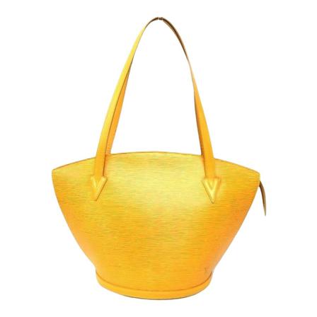 Louis Vuitton Vintage, Tote Bags Geel, Dames, Maat:ONE Size