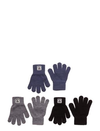 Hmlkvint Glove 3 Pk Sport Gloves & Mittens Gloves Multi/patterned Hummel