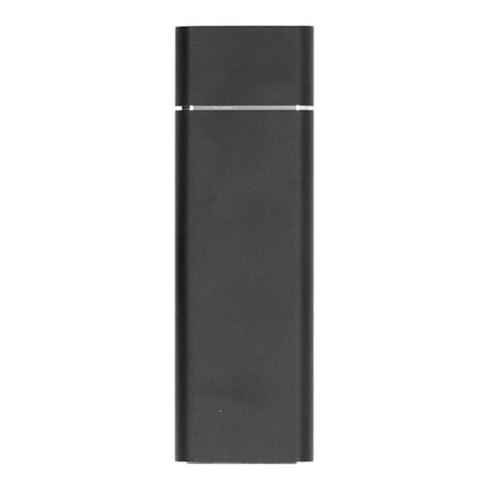 USB C SSD-kabinett M.2 NGFF Höghastighetsöverföring USB3.0 5 Gbps USB 3.1 10 Gbps Typ C Metall SSD-kabinett för dator Svart