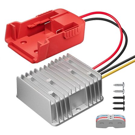 Milwaukee M18 Batteri Konverter 18V til 12V 20A 240W Adapter[YJD]