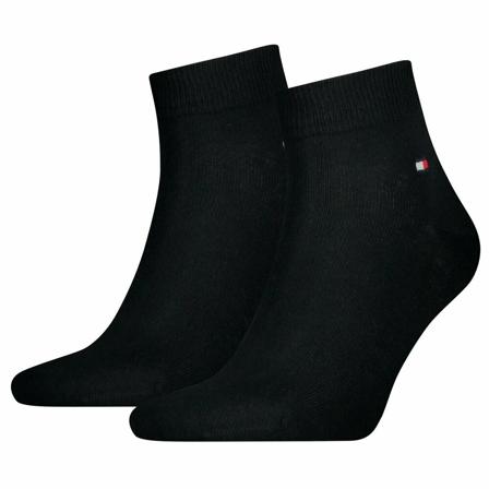 Tommy Hilfiger Running Socks Sort, unisex Strømper