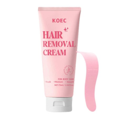 75ml Hårborttagningskräm för Ansikte & Kropp Hypoallergen Smärtfri Hårborttagningskräm Depileringskräm för Män Kvinnor