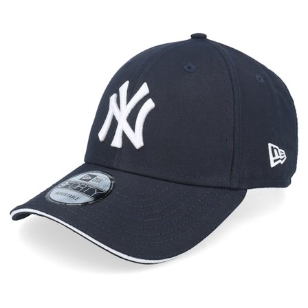 New Era - MLB Blu adjustable Cappellino - New York Yankees Microfibre 9FORTY Navy/White Adjustable @ Hatstore