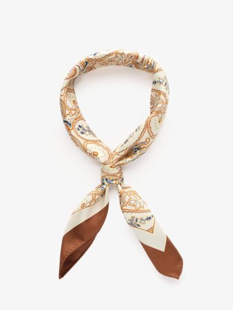 John Henric Men's Beiges Bandana Paisley Size Onesize