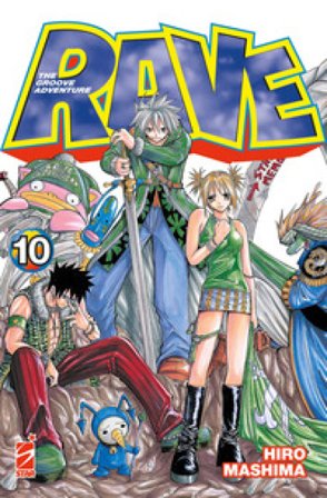 Rave. The groove adventure. New edition. Vol. 10 Hiro Mashima