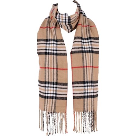 Superblødt Klassisk Ternet Vintertørklæde til Mænd og Kvinder - Varmt og Stilfuldt