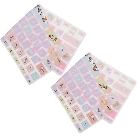 Laptoptillbehör Laptoptillbehör 2 st tangentbordsskydd Laptop tangentbordsöverdrag Kompatibelt med Chromebook 11,6 tum tangentbord