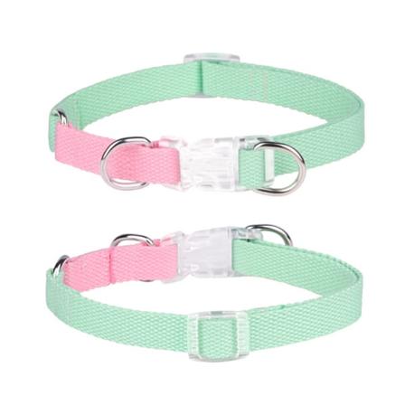 Hundhalsband Hundkoppel GREEN&ROSA S green&pink S