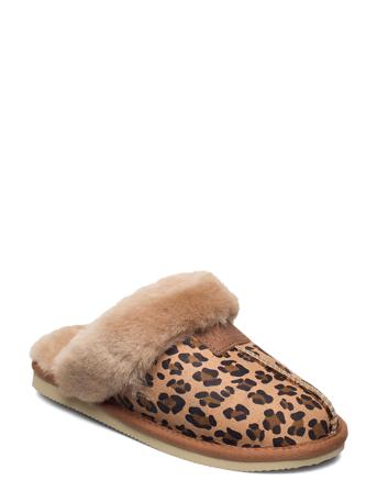 Drifa Slippers Tøfler Brun Mjúka