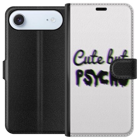 Kompatibel Tegnebogsetui til Apple iPhone 17 Air Rainbow-farvet legetøjsfigur med et glad ansigt og farverige cirkler i en legesyg studieillustration