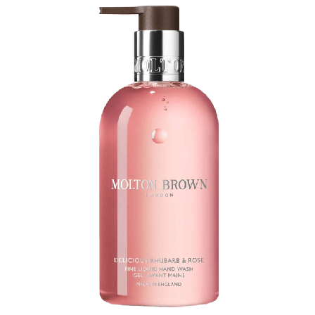 Molton Brown Delicious Rhubarb & Rose Fine Liquid Hand Wash Dam Brun 300 ML