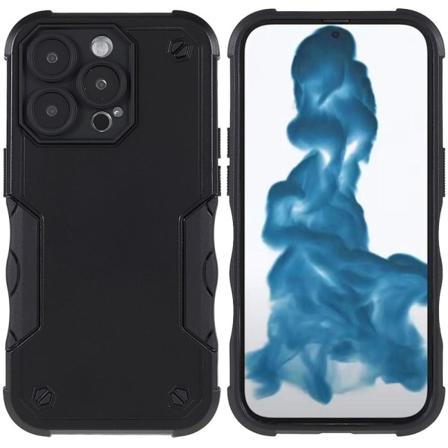 Stöttåligt Iphone 14 Pro Skal - Svart Svart