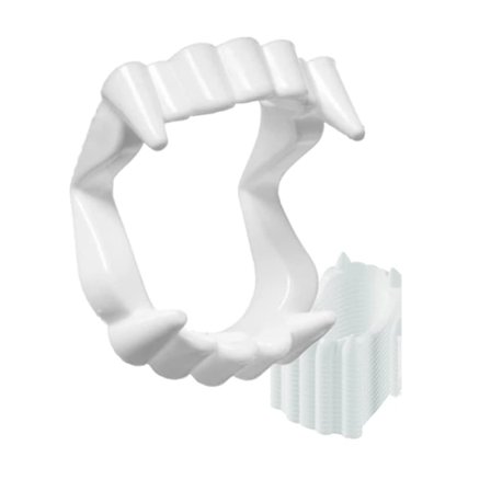 10 Halloween White Fangs, Kostymer, Morsom Halloween-utkledning,