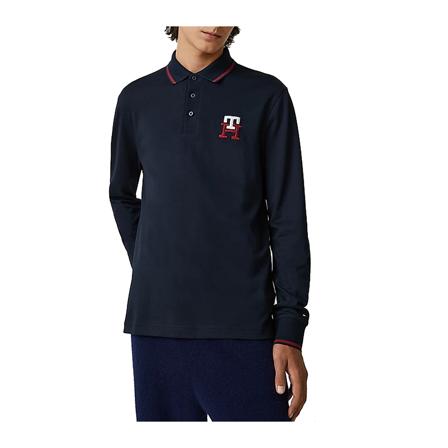 Tommy Hilfiger, Polo Shirts Niebieski, Mężczyzna, Rozmiar: M