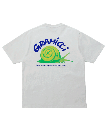 Gramicci Snail Tee White