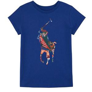 Kids - Ralph Lauren Branded T-Shirt Blue 6-7 Years - Tops - 6-7 years - Blue - Mädchen