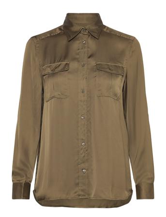 Reg Pocket Shirt GANT Khaki Green
