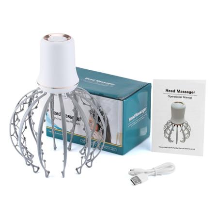 Profesjonell blekkspruthodemassasje Avslappende Grå