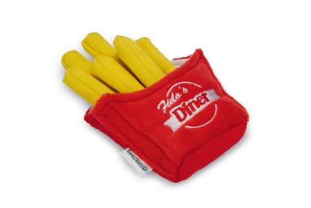 Hundeleke Pommes Frites - 18x13x5cm