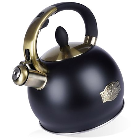 Kedel i rustfrit stål med automatisk fløjte