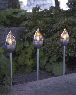 Solcelle deko Pollare Olympus 3-pak