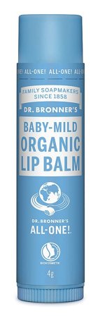 Dr. Bronner's Organic Lip Balm Neutral, Skincare, Ansigtspleje, Læbepleje