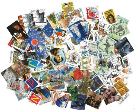 Finland 1996-2001 - 165 forskellige frimærker - Stemplet