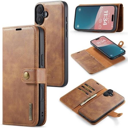DG.MING iPhone 16 cover - Brown