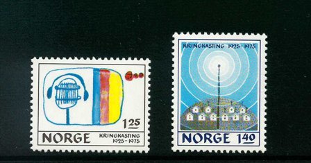 Norge - AFA 726-727 - Postfrisk