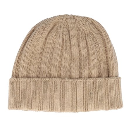 MJM Hats - Beige cuff Beanie - Beanie Soft Rec Cashmere/Wool Camel Cuff @ Hatstore
