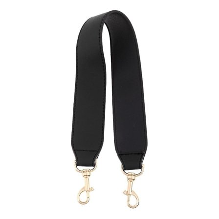 PU-läderersättning axelrem med avtagbar krok, 52 cm enkel axel bred axelrem tillbehör tote väska ersättningsrem PU-läder