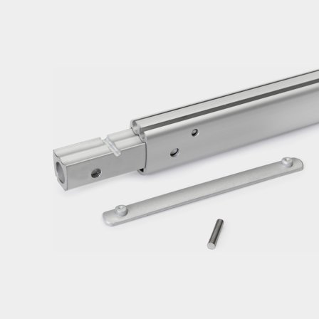 Profilo di inferitura Seldén, alluminio, per sistema avvolgifiocco Furlex 300S/E, 1000 mm