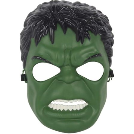 Hulk-naamio lapsille, supersankaripukuja, lasten syntymäpäiväjuhlia, Hulk-leluja lahjoiksi Halloween-naamiaisiin, naamiaisiin (Hulk-naamio)