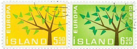 Island - AFA 365-366 - Stemplet