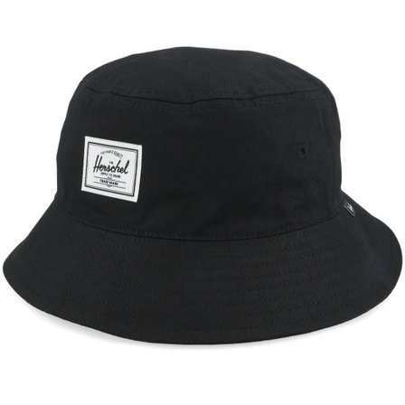 Herschel - Svart bucket Hatt - Norman Hat Black Bucket @ Hatstore