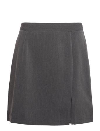 Annali Skirt-1 Kort Skjørt Grå A-View*Betinget Tilbud