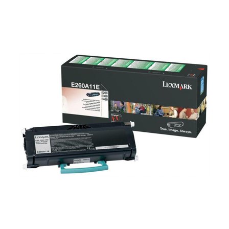 Lexmark Toner E260A11E, svart, singelförpackning - Lyreco - Toner och bläck - Tonerkassetter - Toner Lexmark