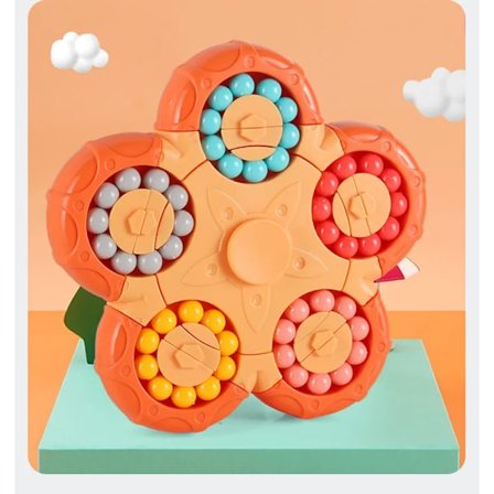 Tiosidig Rotation Finger Magic Beans Spin Bead Puzzles Spel