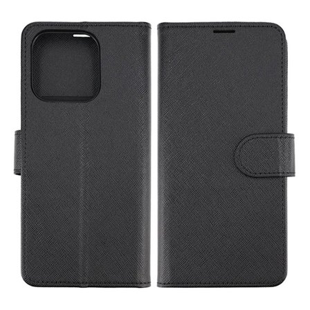 Xiaomi Redmi 12c Plånboksfodral med Stativ - Svart