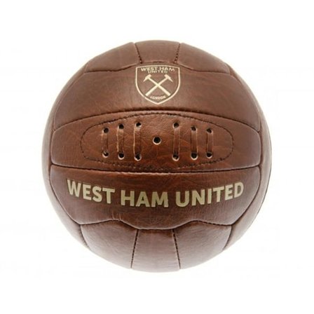 West Ham United FC Retro Fotboll 5 Brun/Guld