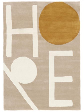 Klein Future Teppich - Beige/Gelb 140X200 Wolle