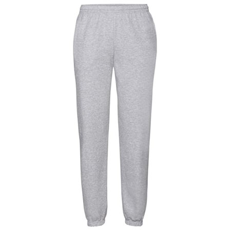 Fruit Of The Loom Herr Classic 80/20 Joggingbyxor L Mjuk Grå