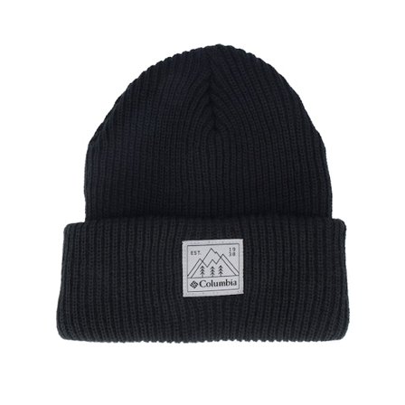 Columbia - Black cuff Beanie - Kids Whirlibird Beanie Black Cuff @ Hatstore