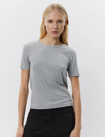 Sofie Schnoor Nataliasw T-Shirt - Grey - XS