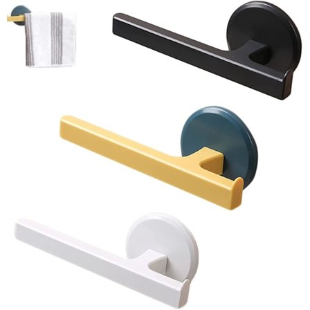 Plastveggmontert håndklekrok Håndkleholder Hengende på skap