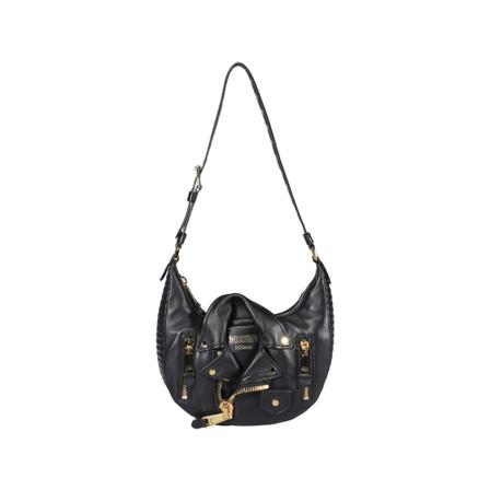 Moschino, Shoulder bag Zwart, Dames, Maat:ONE Size