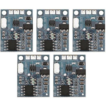 5 stk. HOW-TO kapacitiv knap lys tryksensor modul digital LED tryk sensor ingen pol dæmpning 10A DC 5-12V